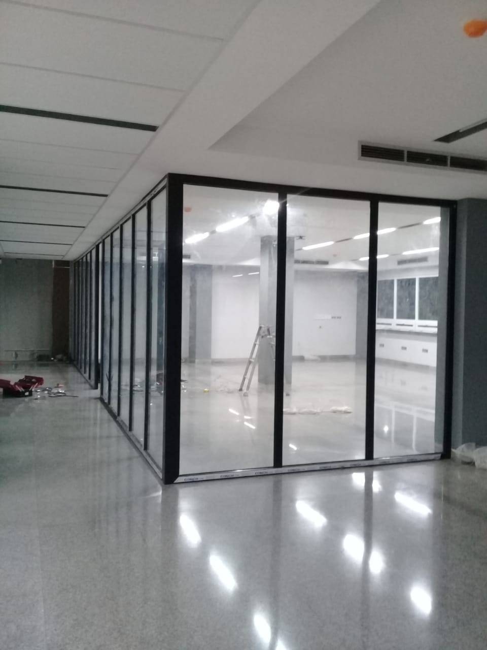 pintu upvc partisi kantor 5